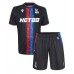 Dětské fotbalový komplet Crystal Palace Eddie Nketiah #9 Tretí košile 2024-25 Krátkým Rukávem